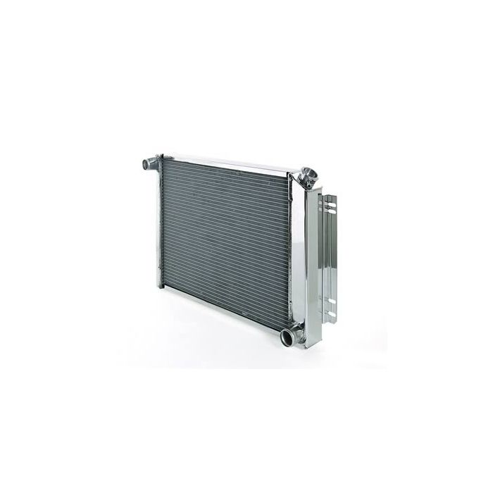 Be Cool 61027 Polished  Aluminum Radiator for 72-86 Jeep CJ-5, CJ-6, CJ-7 & CJ-8 with Manual Transmission