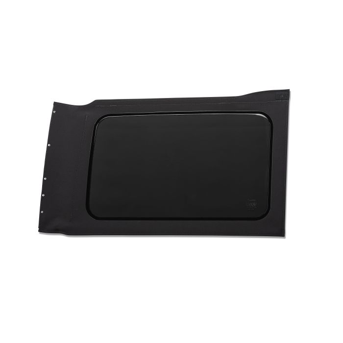 OE JL Replacement Windows - Jeep 2018-23 Wrangler JL (Quarter Right Hand; 4-Door; Black Twill; Tinted)