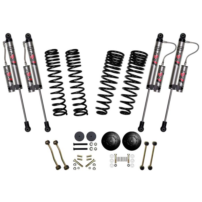 2.5 in. Suspension Lift Kit. Gladiator JT Rubicon. Gas Will Not Fit Diesel Models. Will Not Fit Mojave Models.