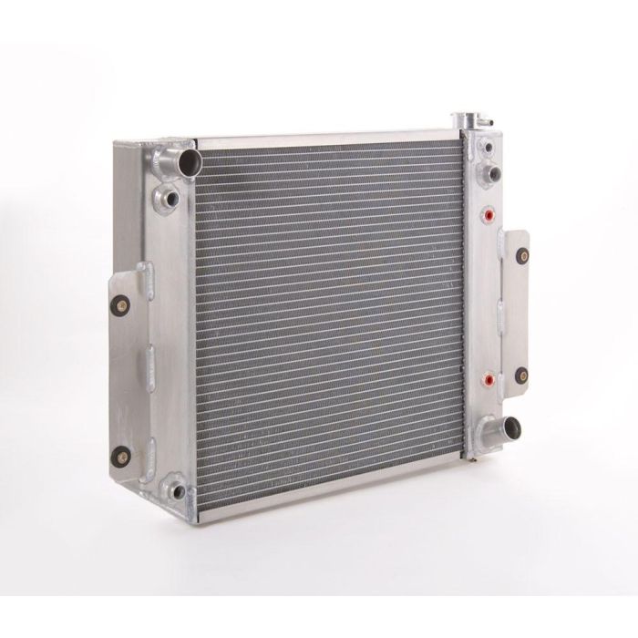 Be Cool 63005 Polished Aluminum Radiator for 72-86 Jeep CJ-5, CJ-6, CJ-7 & CJ-8 with Automatic Transmission & LT1 Engine