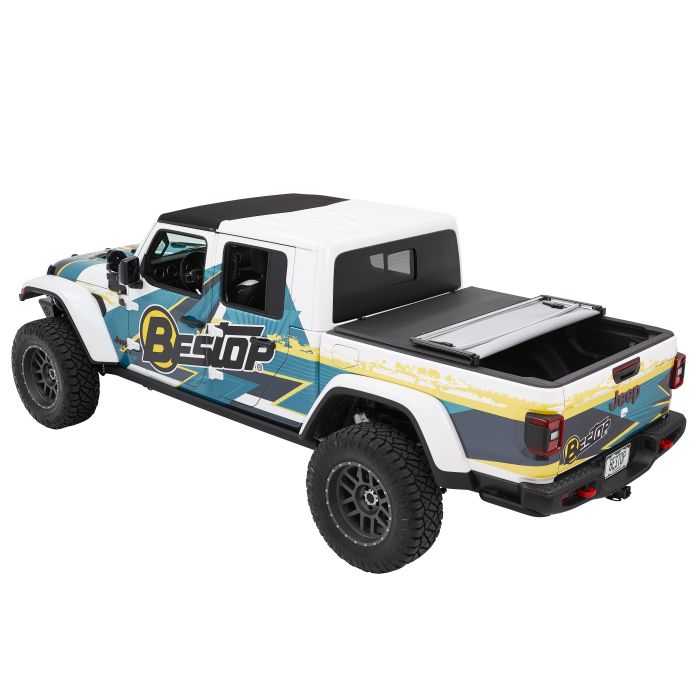 Bestop  EZ-Fold Tri-Fold Soft Tonneau Cover for 20-22 Jeep Gladiator JT