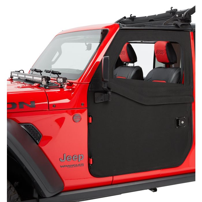 Bestop  2-Piece Fabric Doors  for 18-25 Jeep Wrangler JL 2-Door & Gladiator JT