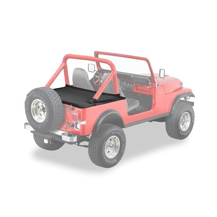 DECK COVER 80-91 CJ7/YJ W/SUPRTOP BK DE