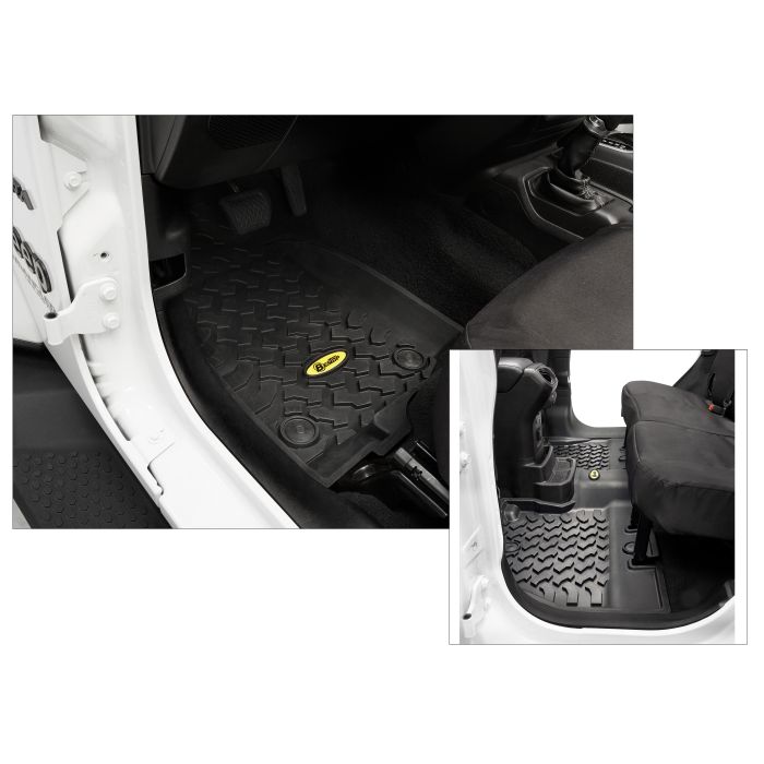 Bestop  All Weather Floor Liners for 18-24 Jeep Wrangler JL Unlimited 4-Door