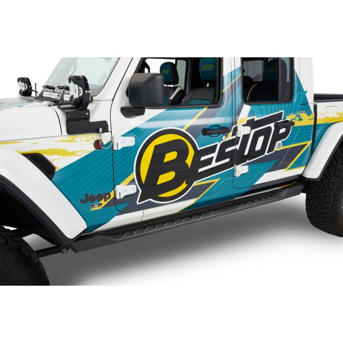 Bestop 44972-01 Granite Series Rock Rails for 20-22 Jeep Gladiator JT