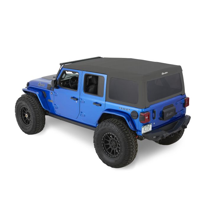 Bestop  Supertop Squareback Soft Top for 18-22 Jeep Wrangler JL Unlimited