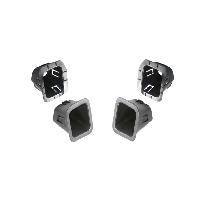 Mopar  Rubicon Steel Bumper License Plate Lamp Brackets and Bezels for 2020 Jeep Gladiator JT 