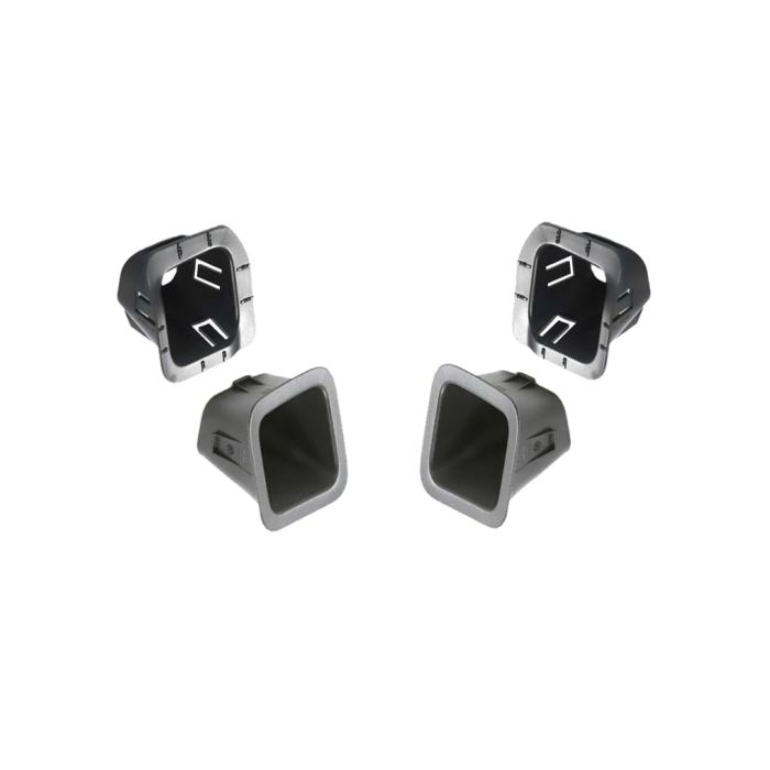 Mopar  Rubicon Steel Bumper License Plate Lamp Brackets and Bezels for 2020 Jeep Gladiator JT 