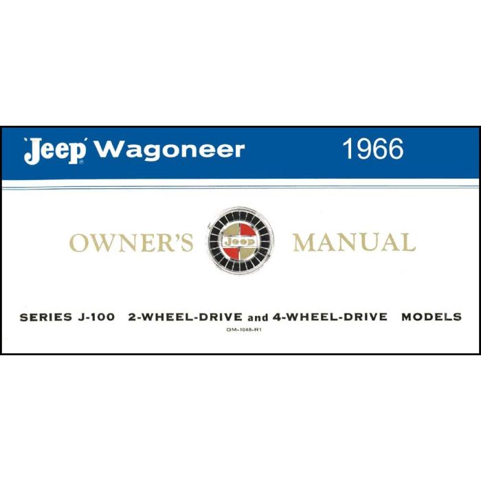OWNERS MANUAL 1966 WAGONEER