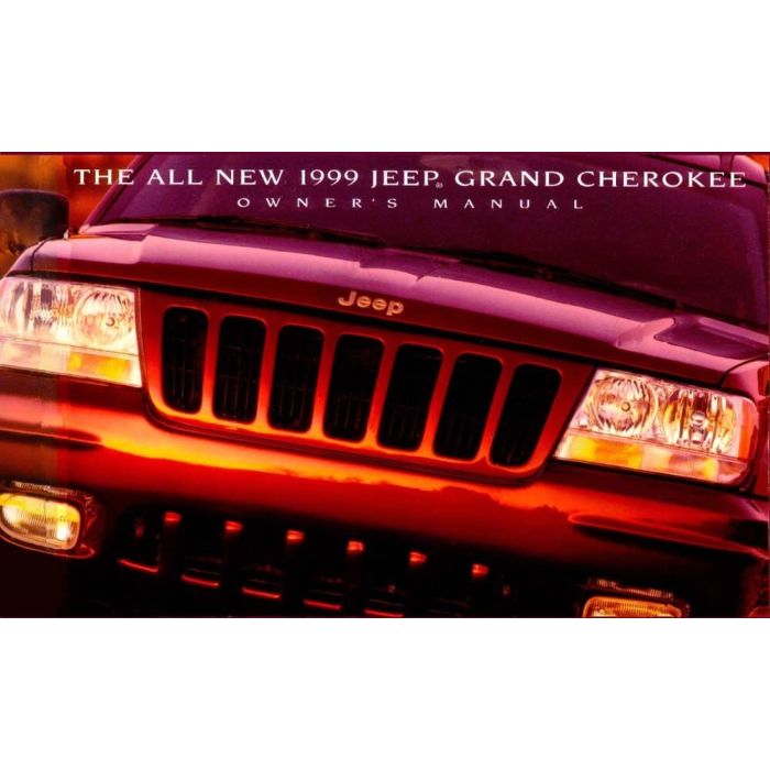 OWNERS MANUAL 1999 GRAND CHEROKEE