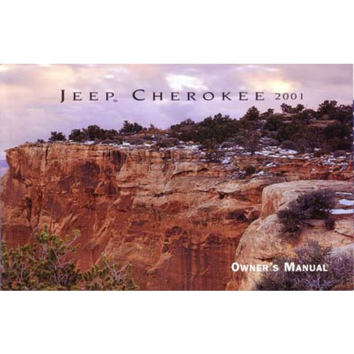 OWNERS MANUAL 2001 CHEROKEE