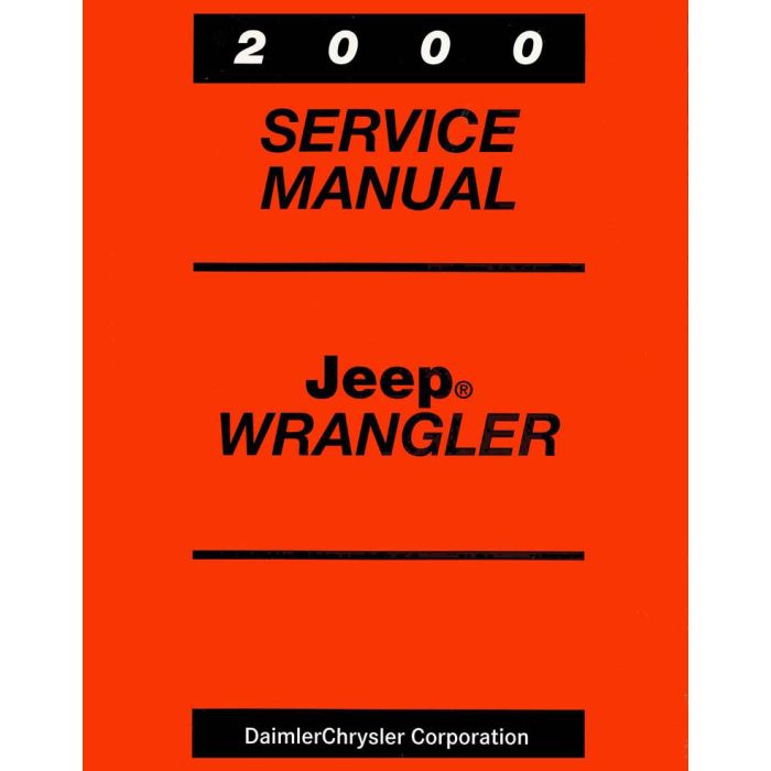 2000 TECH SERVICE MANUAL WRANGLER TJ
