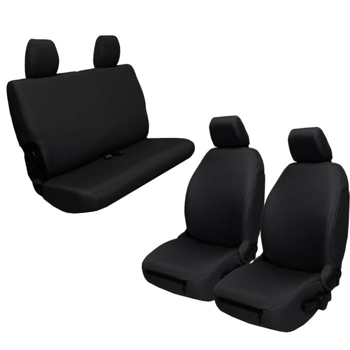 Bartact  Baseline Performace Seat Covers for 07-18 Jeep Wrangler JK 2-Door