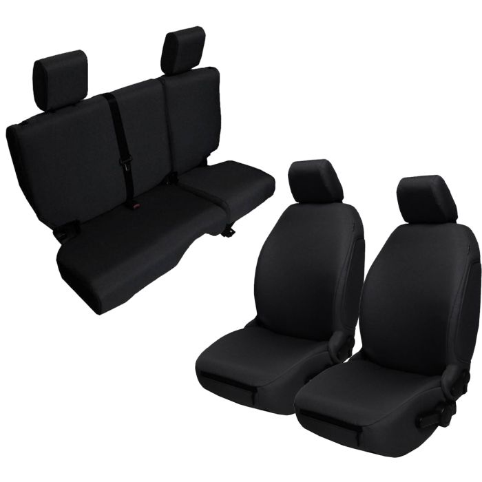 Bartact  Baseline Performace Seat Covers for 07-18 Jeep Wrangler JK Unlimited 4-Door