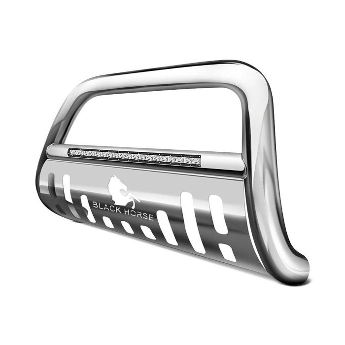 Black Horse Off Road  3" Beacon Bull Bar for 07-18 Jeep Wrangler JK
