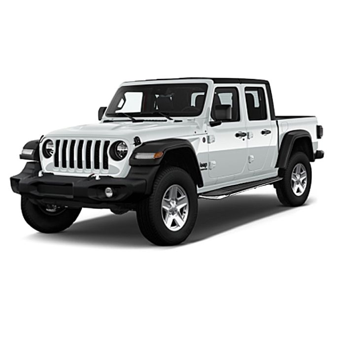 Black Horse Offroad EX-J479 Exceed Running Boards for 20-22 Jeep Gladiator JT
