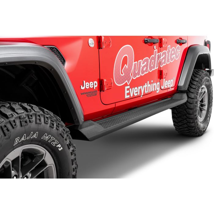 Black Horse Offroad RJEWRJL OE Style Jeep Running Boards for 18-21 Jeep Wrangler JL Unlimited 4-Door 