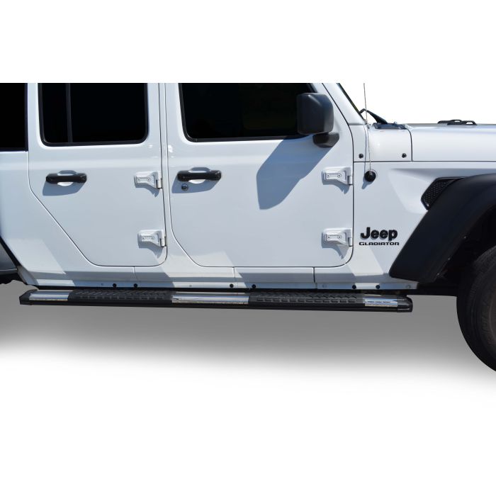 Black Horse Offroad  Cutlass Running Boards for 20-23 Jeep Gladiator JT