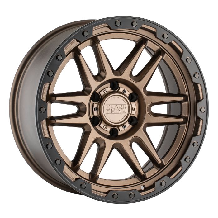 BLK RHNO APACHE BRZ 17X8.5 5X5 4.04BS