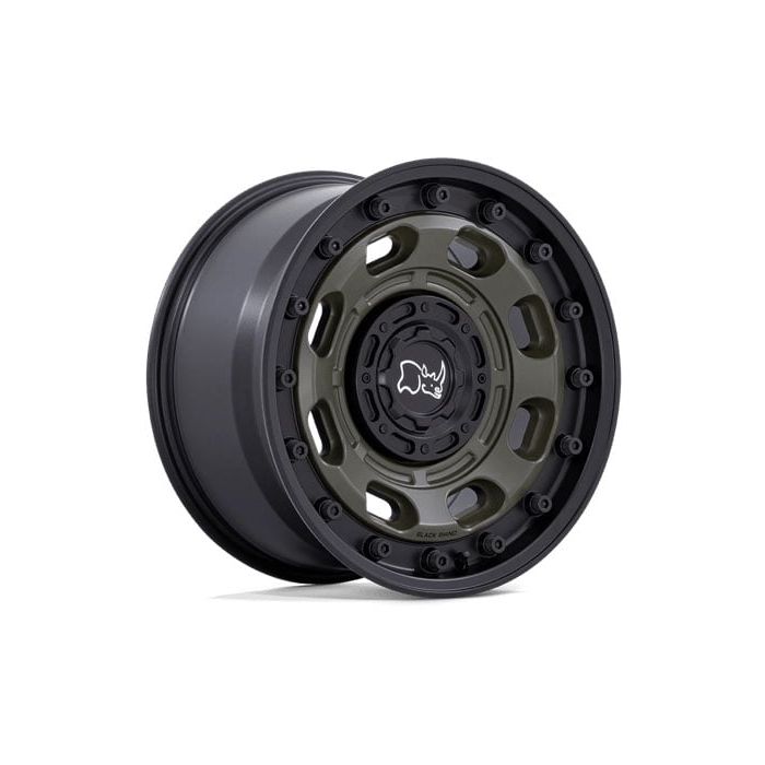 Black Rhino ATLAS 20X10 -18 6X135/5.5 OLIVE DRAB GREEN WITH BLACK LIP