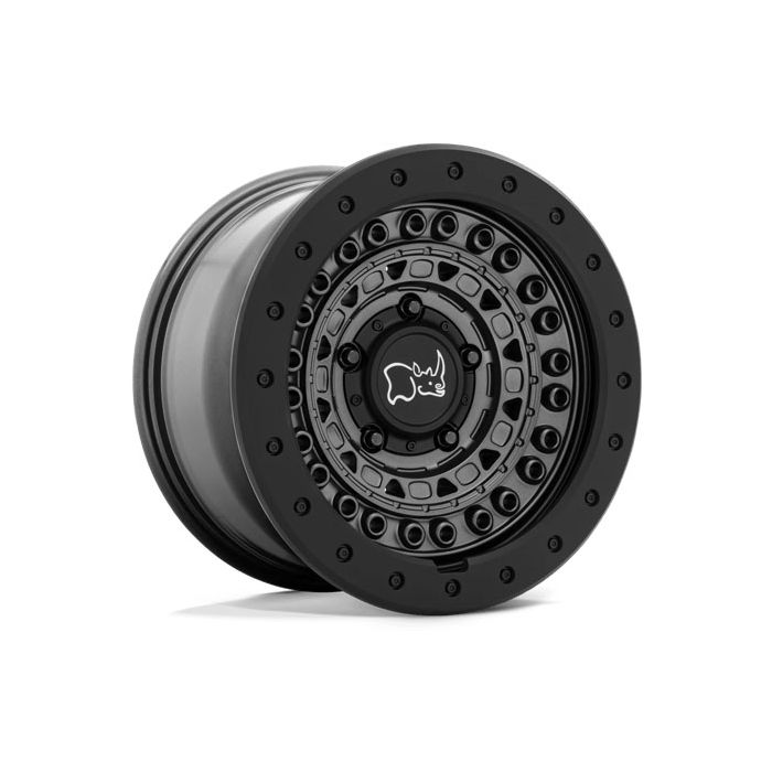 BRBCD 17X8.5 6X5.5 OD-GRN BLK-RKGRD 0MM