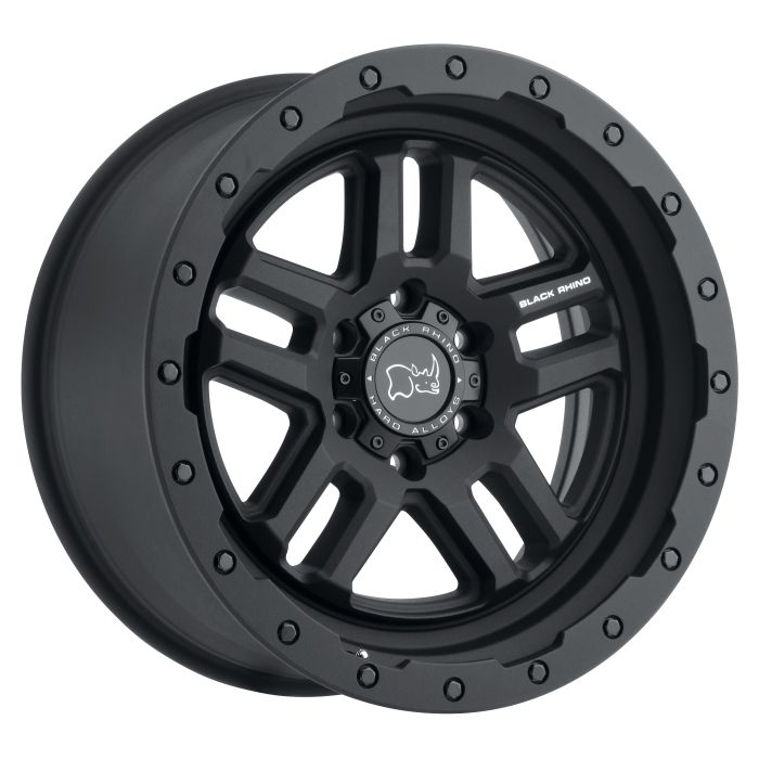 BLK RHNO BARSTOW BLK 17X8 5X4.5 5.68BS