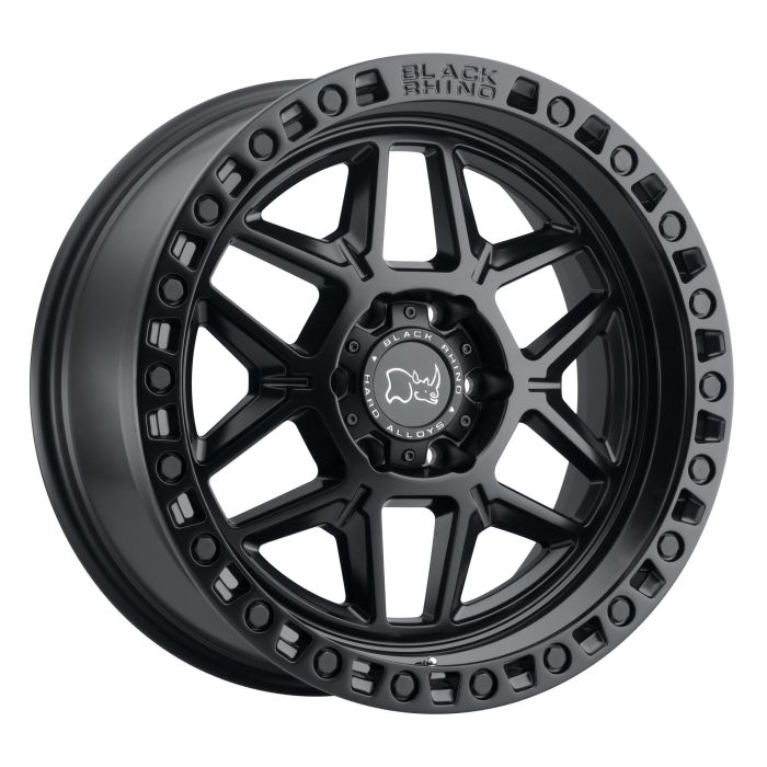 BRKLS 17X9 6X5.5 M-BLK-BLK-BLTS -12MM