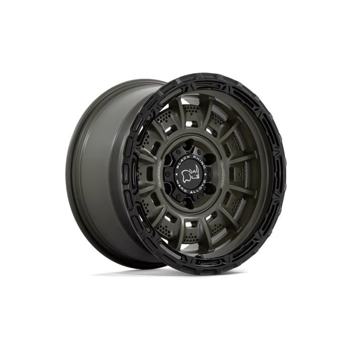 Black Rhino LEGION 20X10 -18 6X5.5 OLIVE DRAB GREEN WITH BLACK LIP