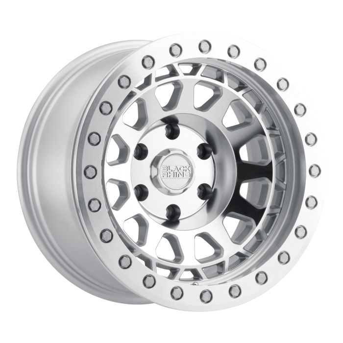 BLK RHNO PRIMM BL SIL 17X8.5 5X4.5 3.25
