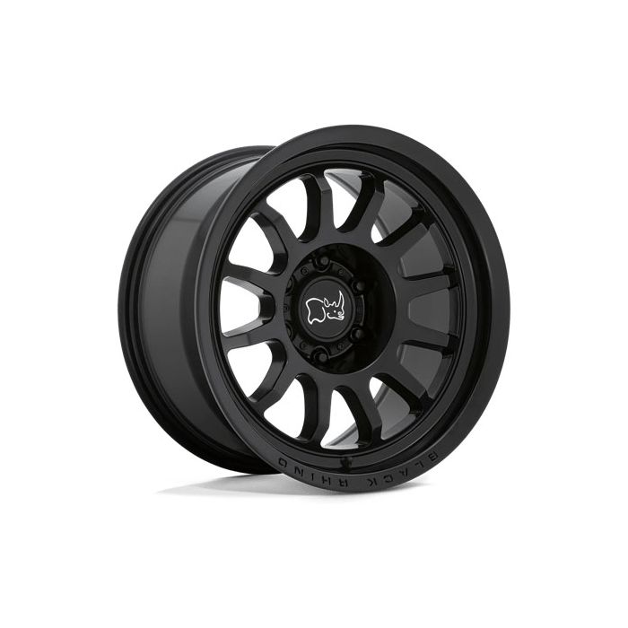 Black Rhino RAPID 17X8.5 0 6X5.5 MATTE BLACK