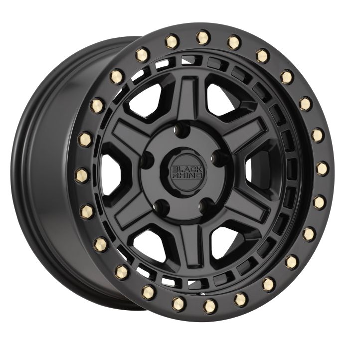 BLK RHNO RENO BLK/BRS 18X9.5 5X5 4.54BS