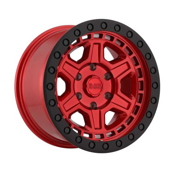 BLK RHNO RENO RED 20X9.5 5X5 4.54BS