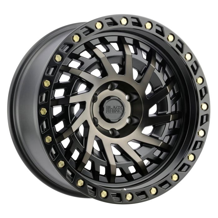 BR SHREDDER 18X9.5 5X5 5.25BS BLK/MCHN
