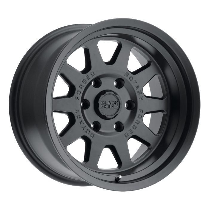Black Rhino STADIUM 17X9.5 -18 6X5.5 MATTE BLACK