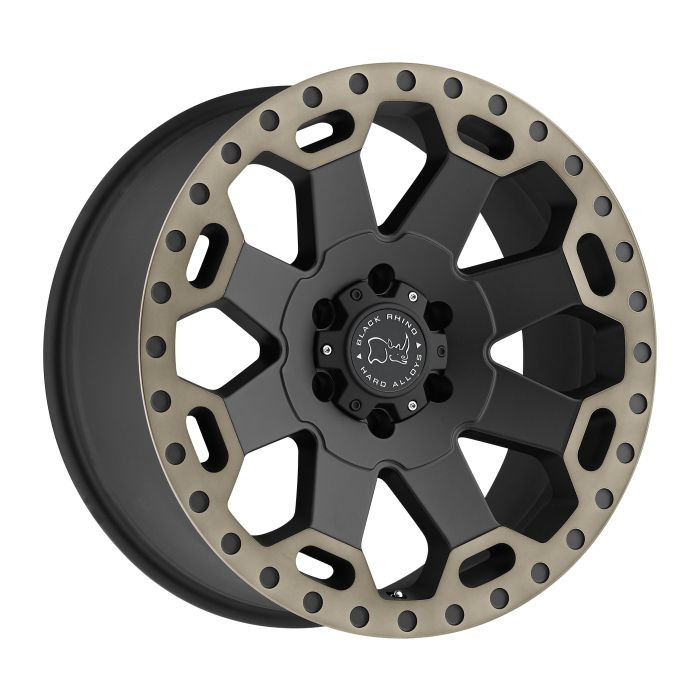 Black Rhino  Warlord Wheel for 87-06 Jeep Wrangler YJ & TJ