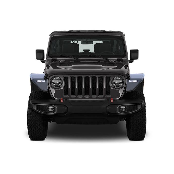 Black Horse Offroad  Tubular Fender Flares for 18-22 Jeep Wrangler JL & Gladiator JT