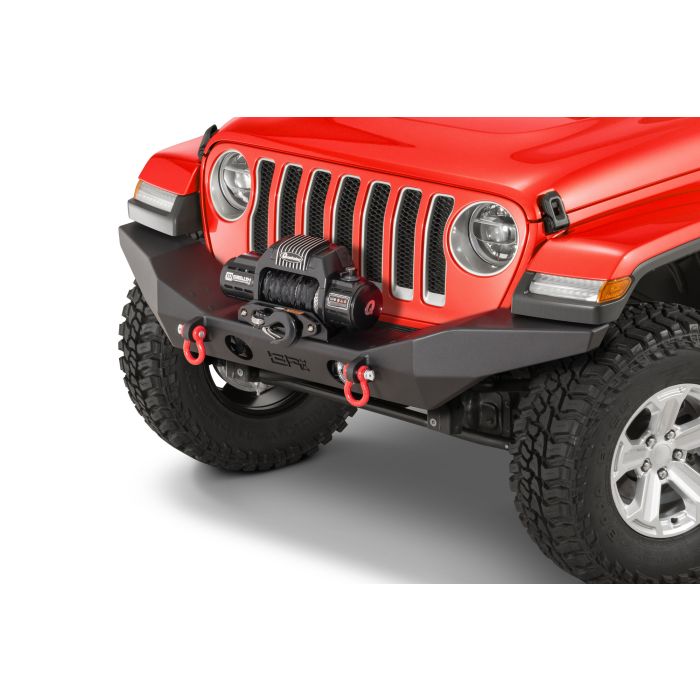 Body Armor JL-19534 Full Width Front Winch Bumper  for 07-21 Jeep Wrangler JK, JL & Gladiator JT