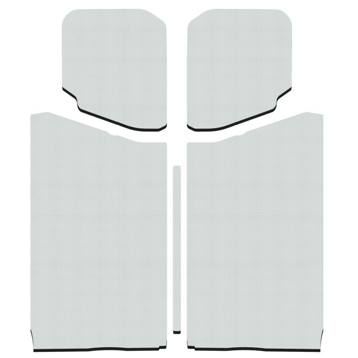 BOOM MAT HARDTOP WHITE 5PC 18-20 JL 2DR