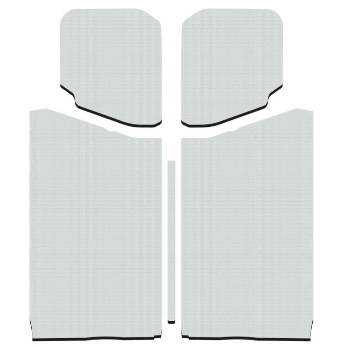 BOOM MAT HARDTOP WHITE 5PC 18-20 JL 2DR