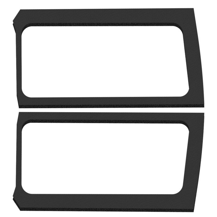 BOOM MAT WINDOW KIT BLK LEATHER JL 2DR