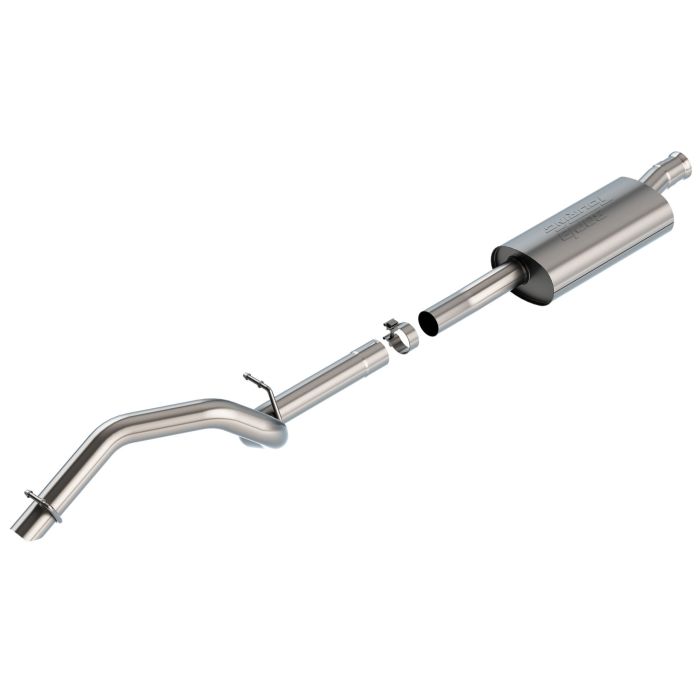 Borla 140822 2.5 in. Touring Climber Cat-Back Exhaust System for 18-20 Jeep Wrangler JL Unlimited with 2.0L