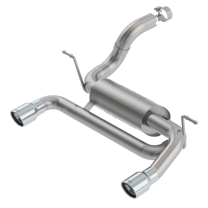 Borla  ATAK® 2.5" Dual Axle Back Exhaust for 18-19 Jeep Wrangler JL 2.0L