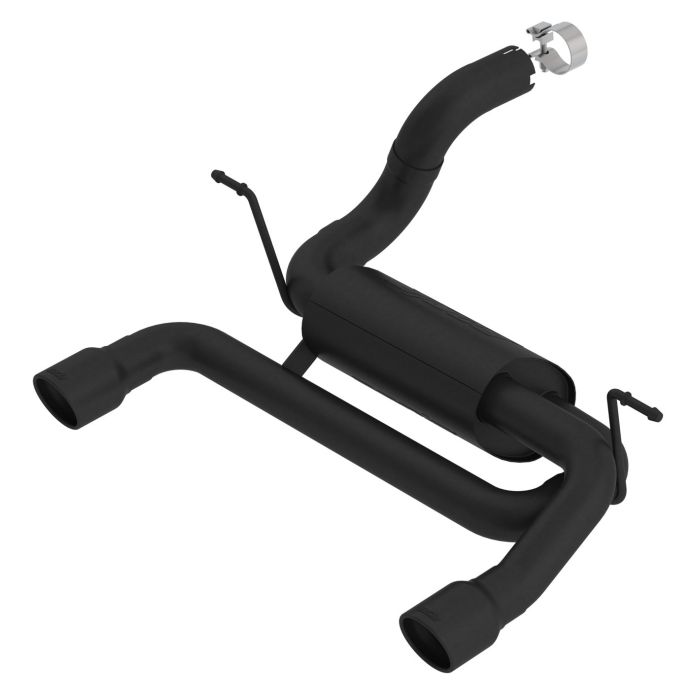 Borla  ATAK® 2.5" Dual Axle Back Exhaust for 18-22 Jeep Wrangler JL with 2.0L engine