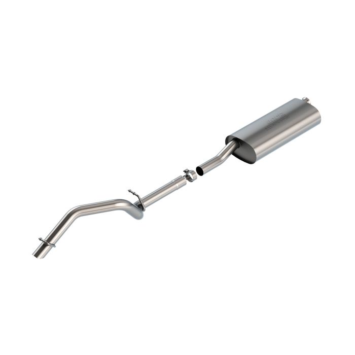 Borla 140829 2.5" Climber Cat-Back Exhaust System for 18-22 Jeep Wrangler JL Unlimited with 3.6L