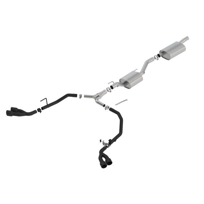 Borla 140814CB Touring Cat-Back Exhaust  for 2020 Jeep Gladiator JT