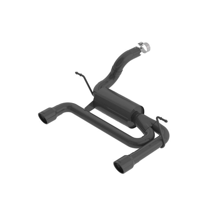 Borla  S-Type 2.5" Dual Axle Back Exhaust for 18-23 Jeep Wrangler JL with 3.6L