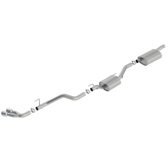 BORLA TOURING CATBACK DUAL SS JT 3.6L