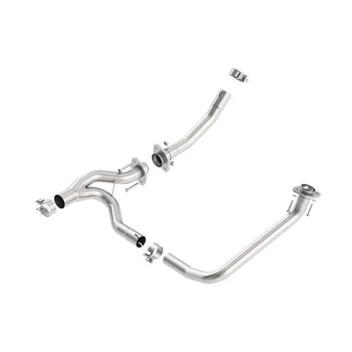 Borla 60595 Y-Pipe for 12-18 Jeep Wrangler JK with 3.6L