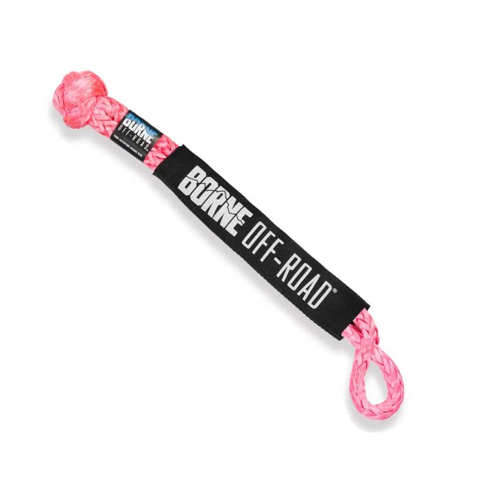 7/16" X 20" Soft Shackle, Hot Pink