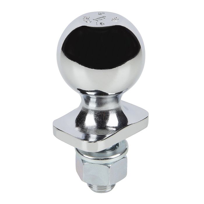 Brok 15961 2" x 1" x 2" Long Shaft Stainless Steel Hitch Ball 